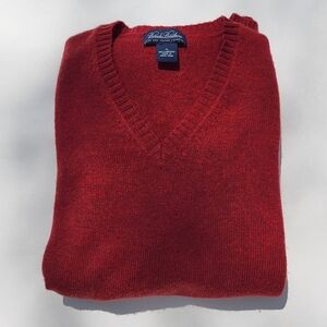 Red Men's Sweater by Brooks Brothers